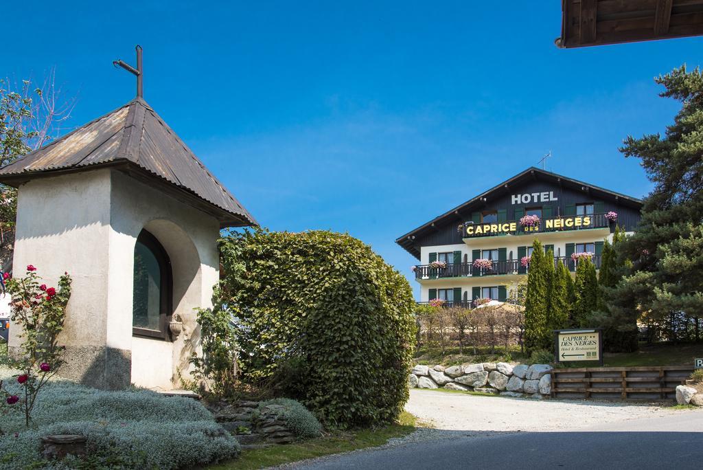 Hotel Le Caprice Des Neiges كومْبلو المظهر الخارجي الصورة