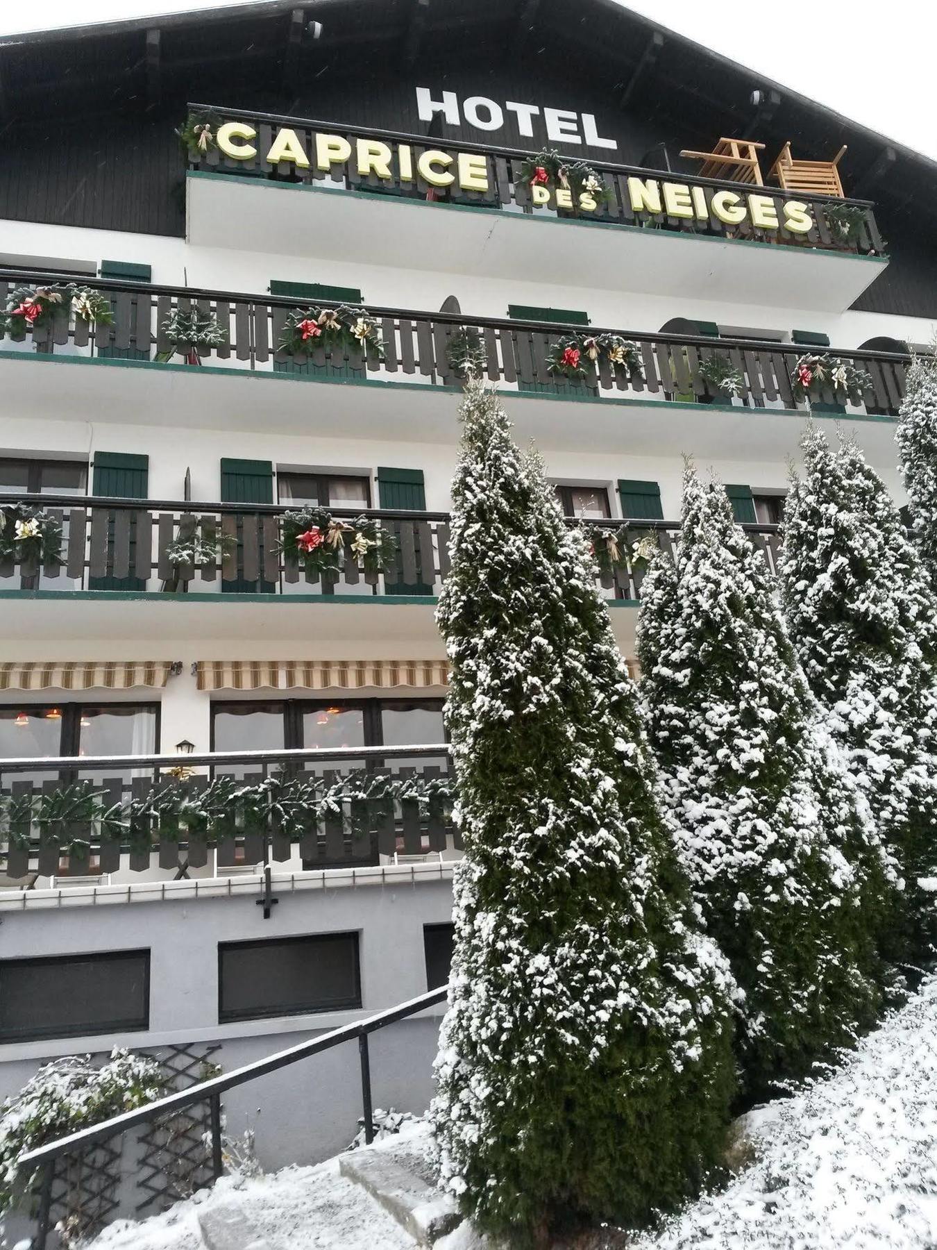 Hotel Le Caprice Des Neiges كومْبلو المظهر الخارجي الصورة